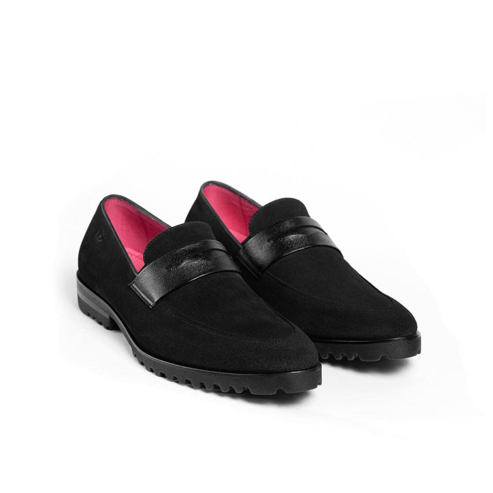 Mocasín Alessio Negro Suela Ultraliviana