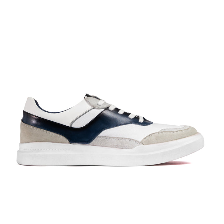 Sneaker Enzo Blanco-Azul