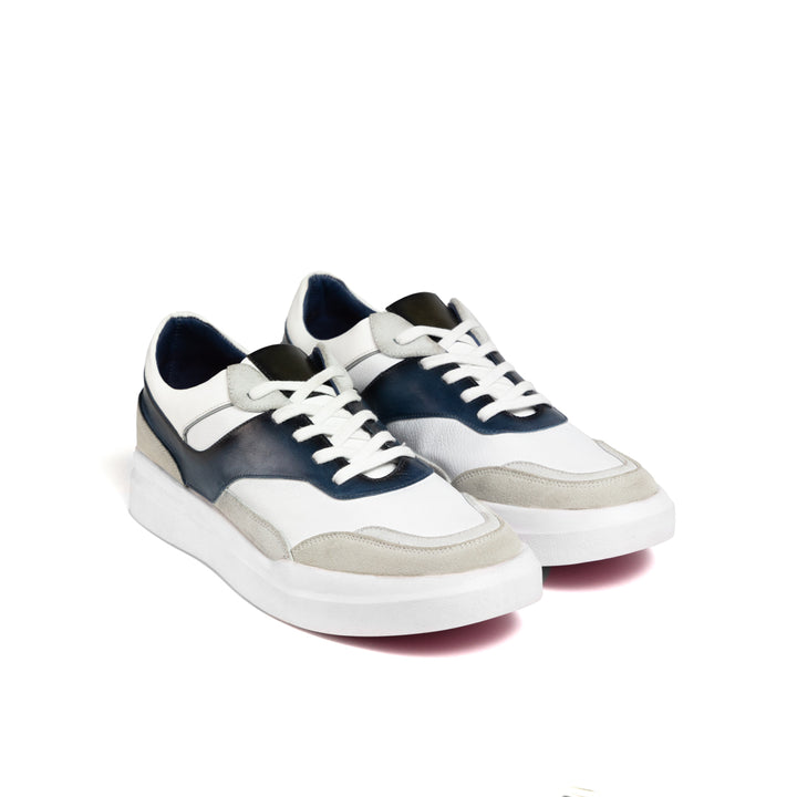 Sneaker Enzo Blanco-Azul