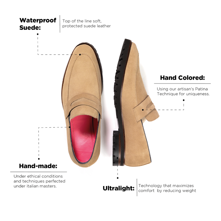 Mocasin Alessandro Gamuza Sould