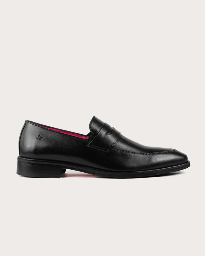 Mocasín Alessandro Negro Suela Clasica Sale