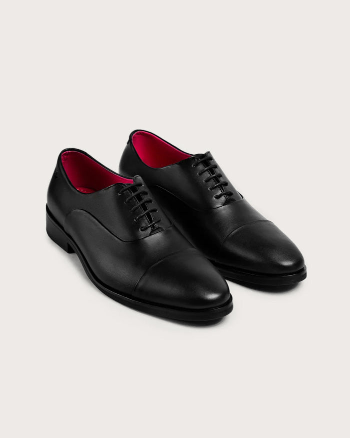 Oxford Armand Negro Suela Clásica