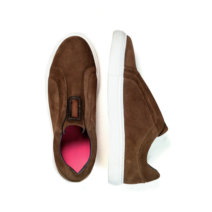 Sneaker Gino Café Gamuza
