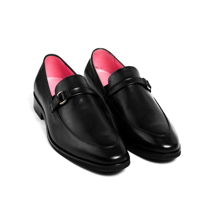 Mocasín Ludovico Negro Suela Clásica sale