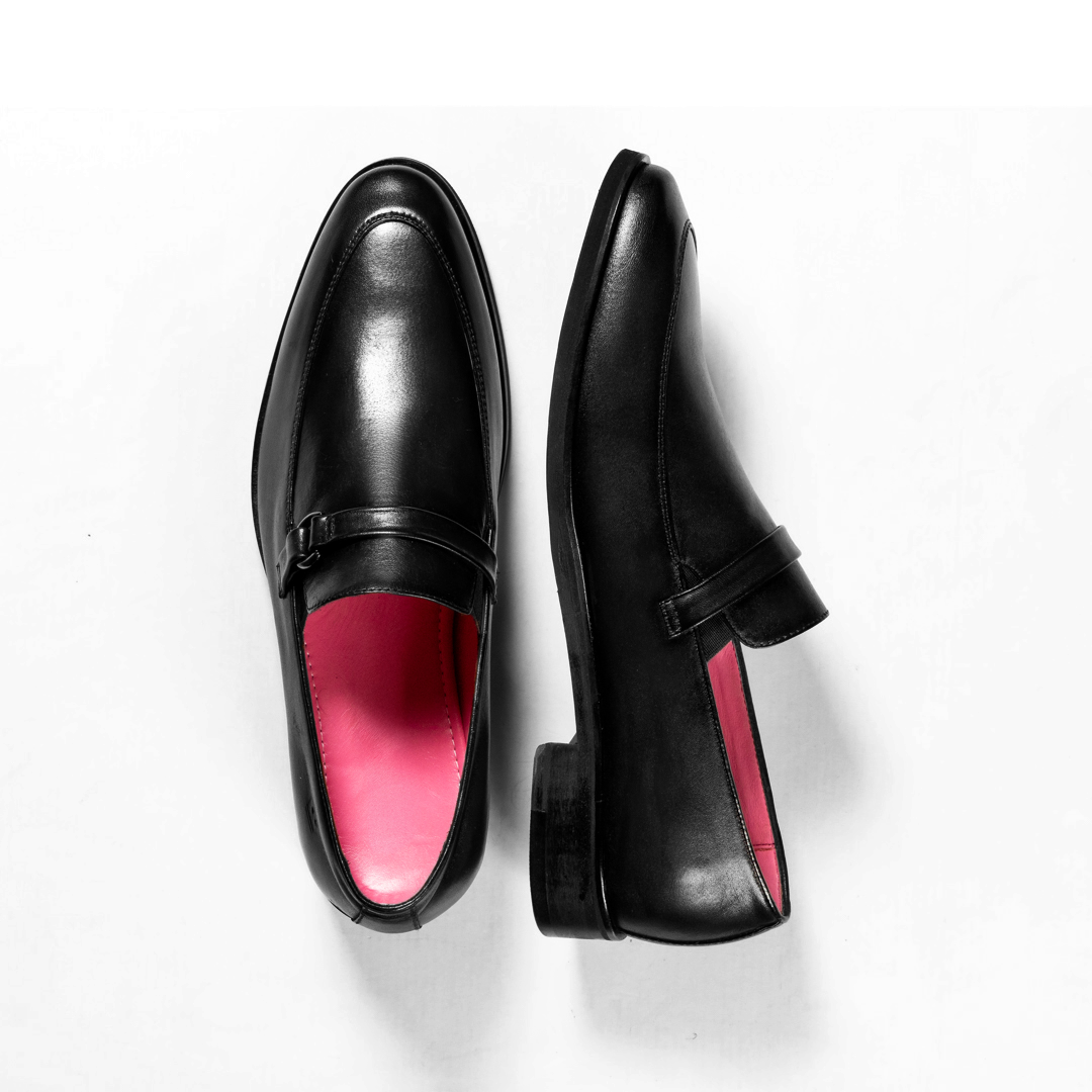 Mocasín Ludovico Negro Suela Clásica sale