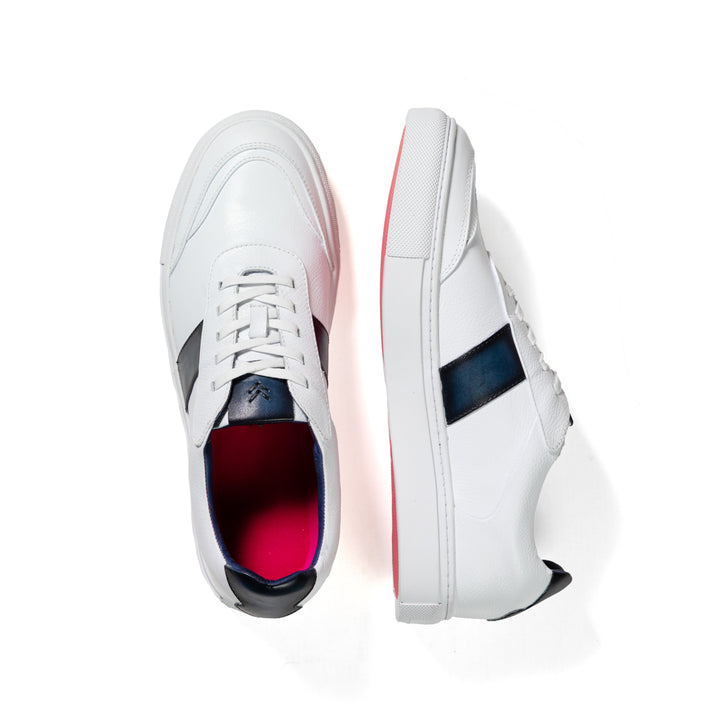 Sneaker Pisa Bianco Azul Sale