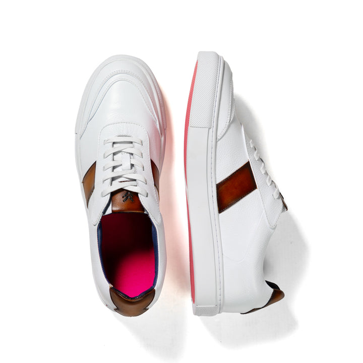 Sneaker Pisa Bianco Caramelo sale